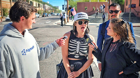 Nick Shirley & Kaitlin Bennett vs. Feminist Who Left MAGA Husband