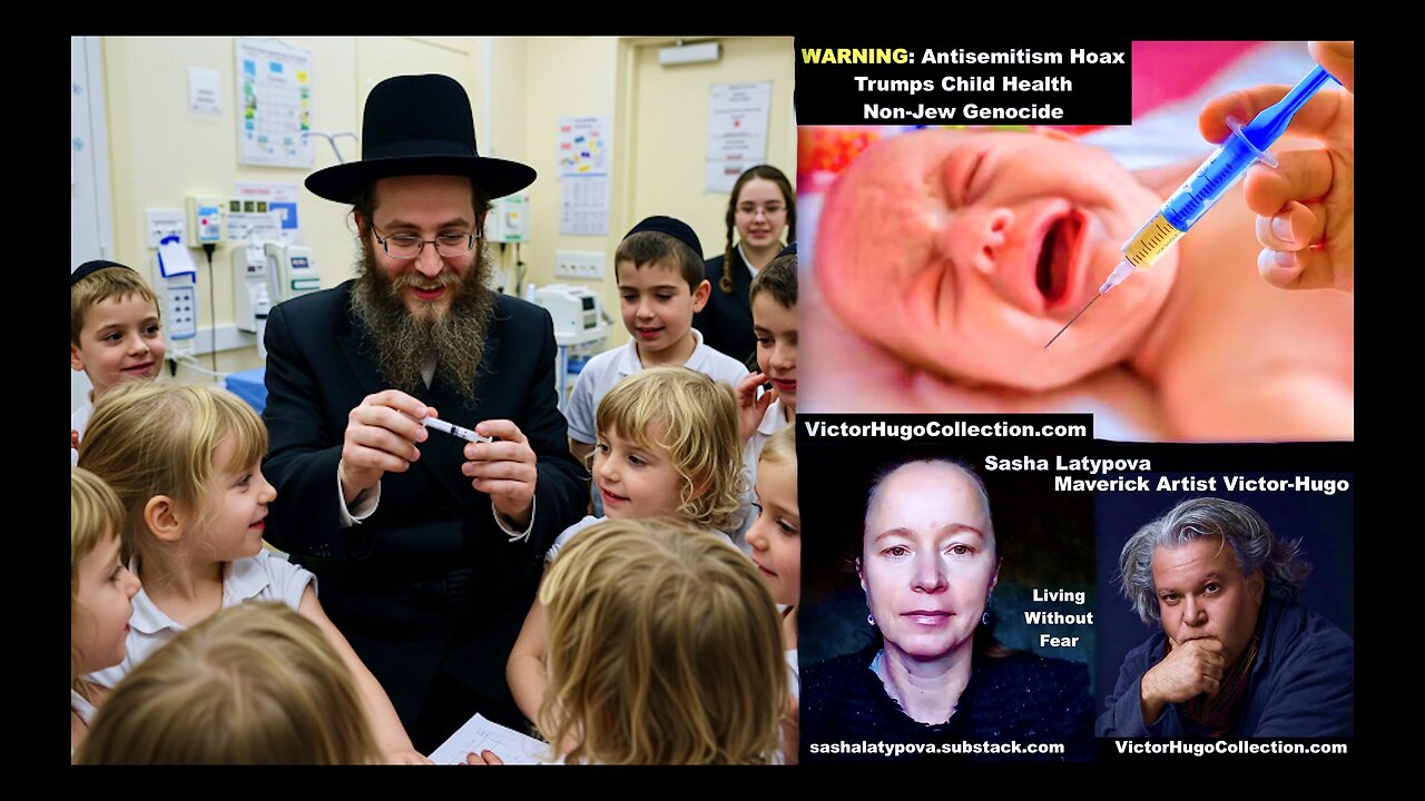 Sasha Latypova Victor Hugo Epstein Files Ashkenazi Immune To Covid Vax Sodom Gomorrah USA Education