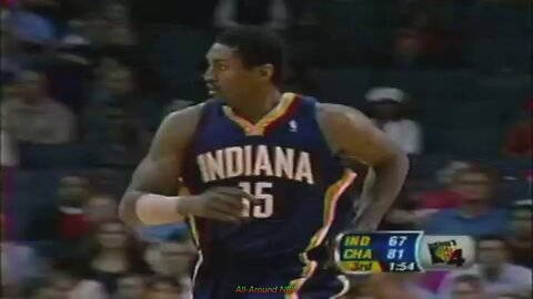 Ron Artest 27 Points 6 Ast @ Bobcats, 2005-06.
