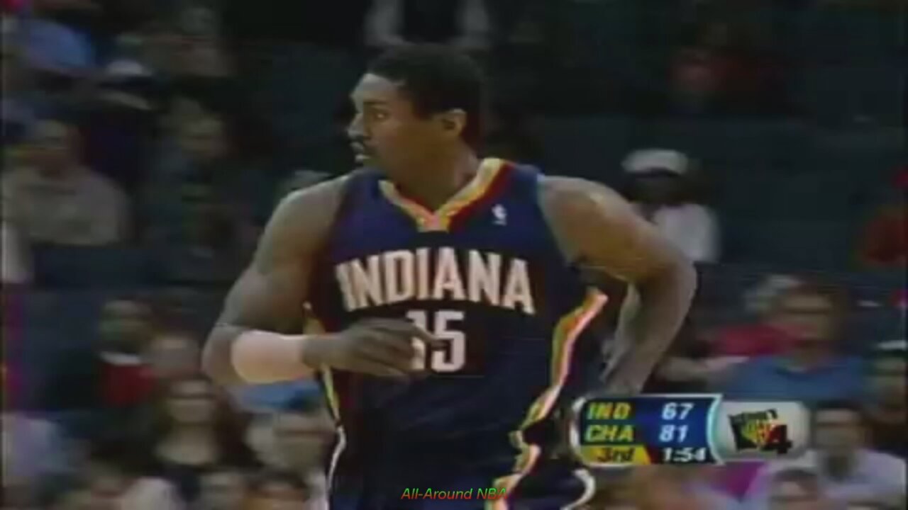 Ron Artest 27 Points 6 Ast @ Bobcats, 2005-06.