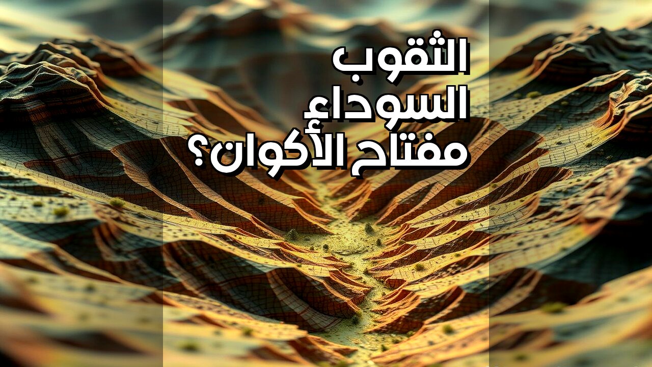 الثقوب السوداء: بوابات لأكوان أخرى؟ ️