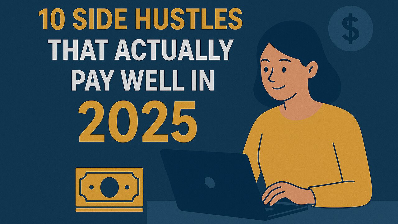 10 Side Hustles That Actually Pay Well in 2025 | Best Extra Income Ideas