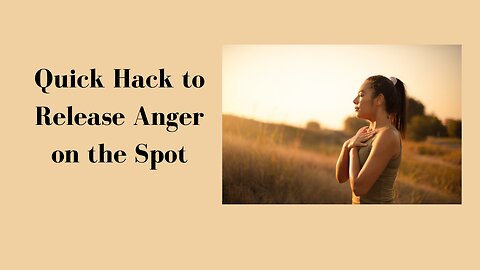 Quick hack to release anger on the spot
