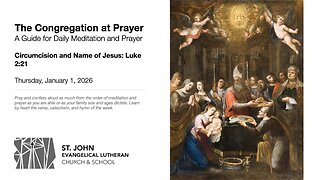 Circumcision and Name of Jesus: Luke 2:21