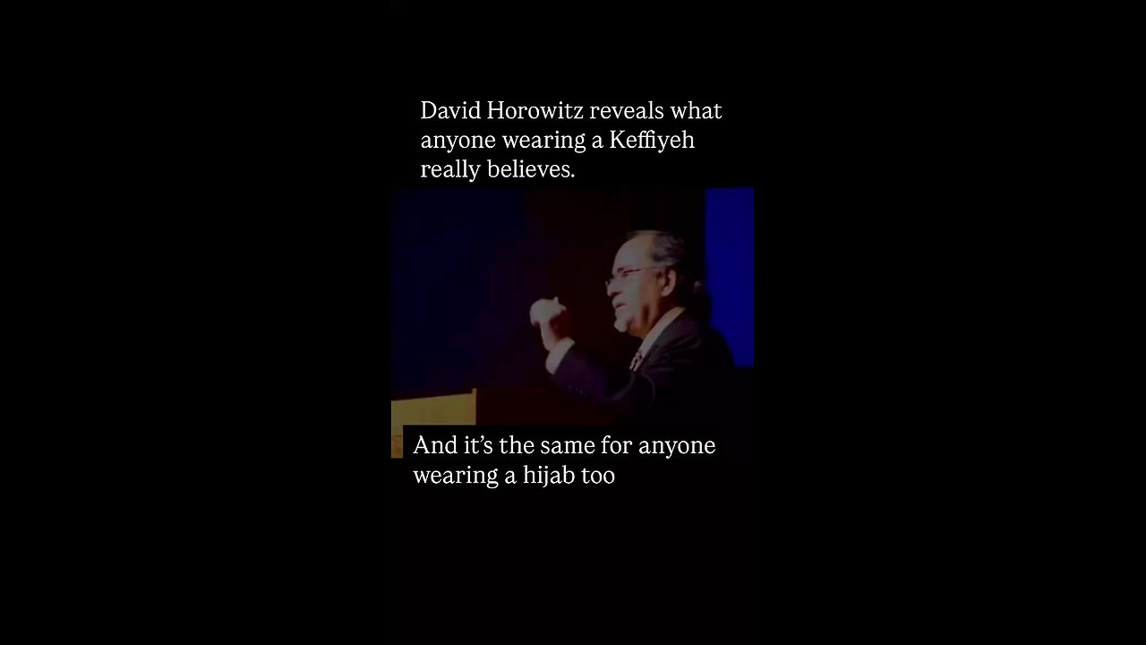 David Horowitz exposes hate