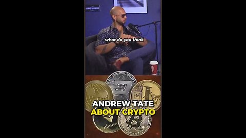 ANDREW TATE SAYS THIS ABOUT CRYPTO FUTURE #shorts