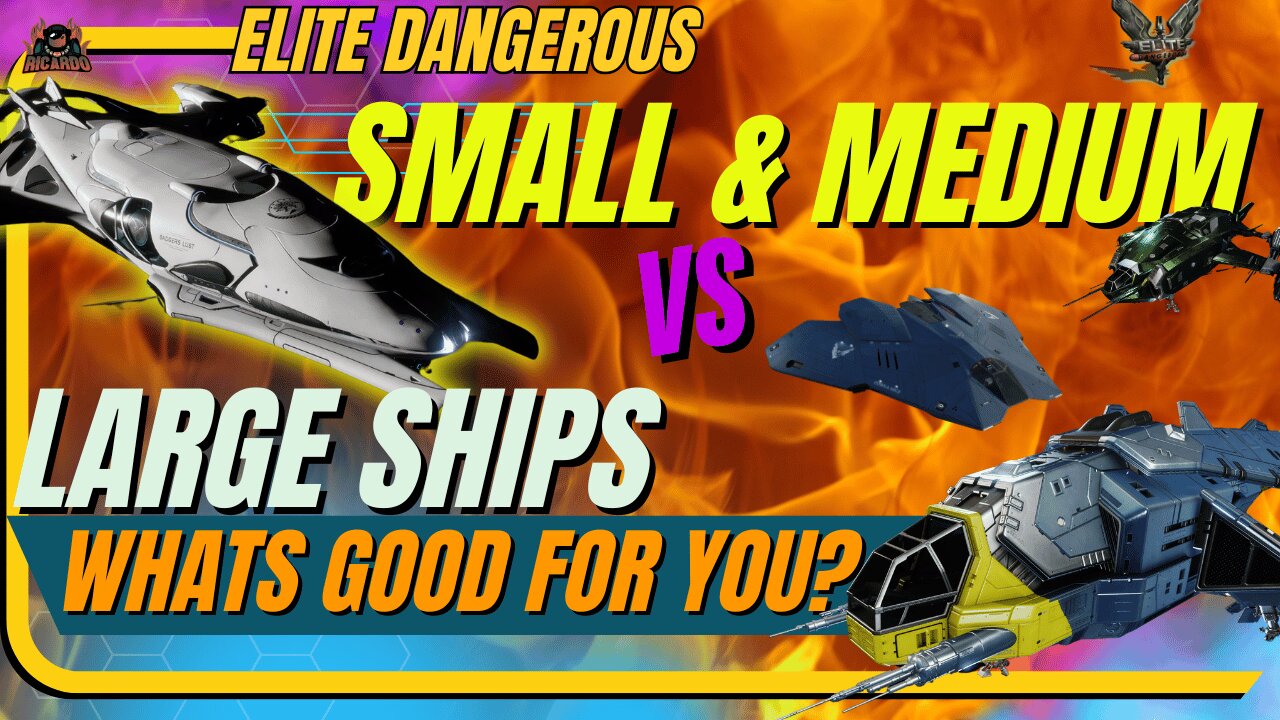 Do YOU prefer Small & Medium Ships vs Large Ships in Elite Dangerous?