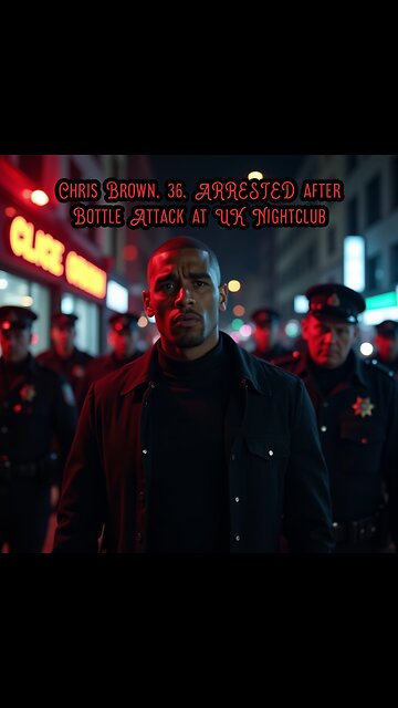 Chris Brown, 36, ARRESTED after Bottle Attack at UK Nightclub