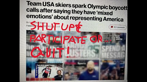 US Olympics Team's "Mixed Emotions" On Current Issues!
