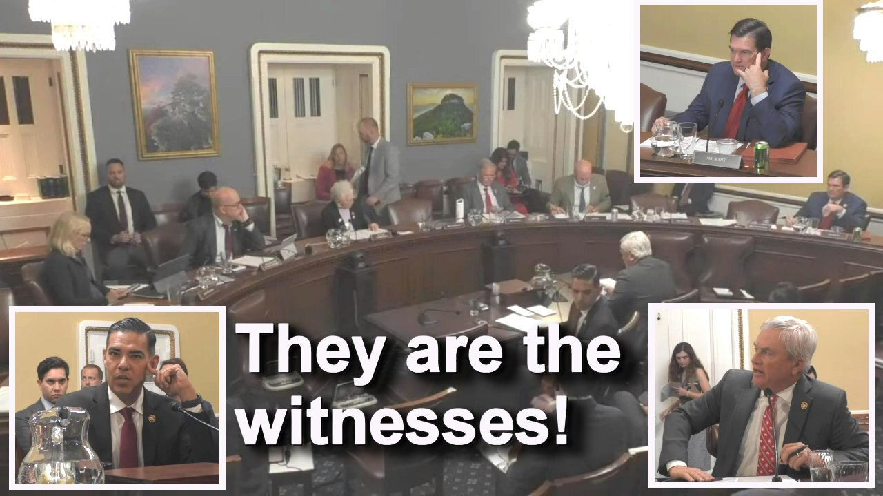Rep. Scott doesn't want to know who Epstein's client were! - September 2, 2025