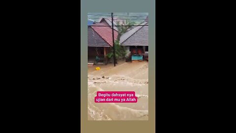 GALODO FLOOD in North Sumatra, Indonesia Aceh