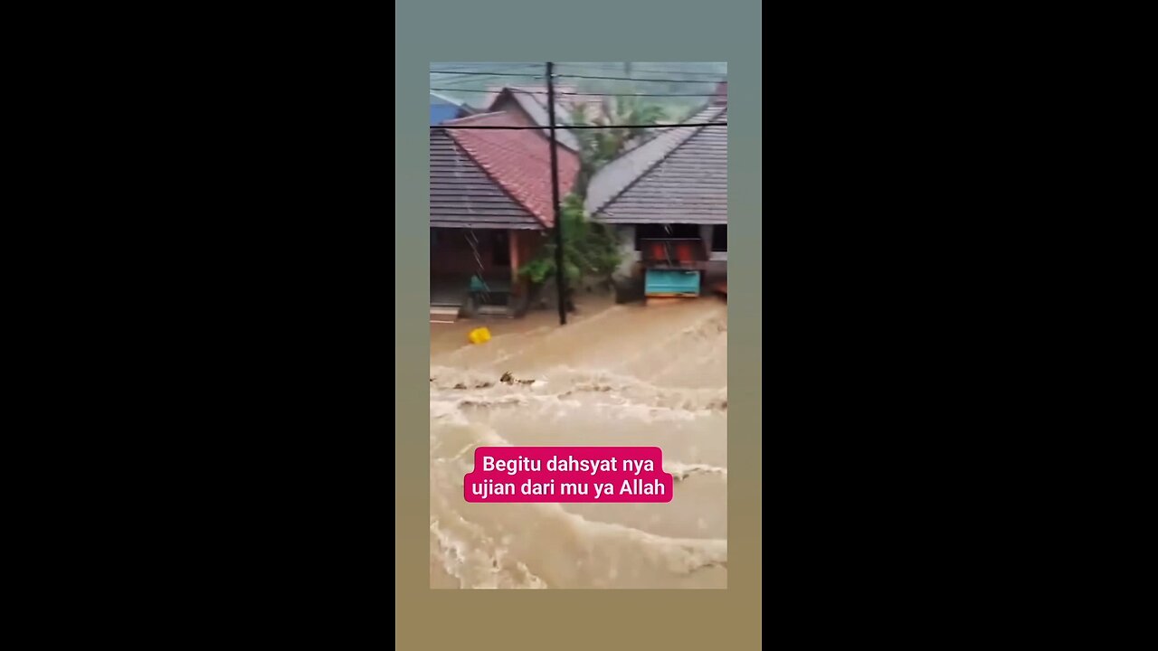 GALODO FLOOD in North Sumatra, Indonesia Aceh