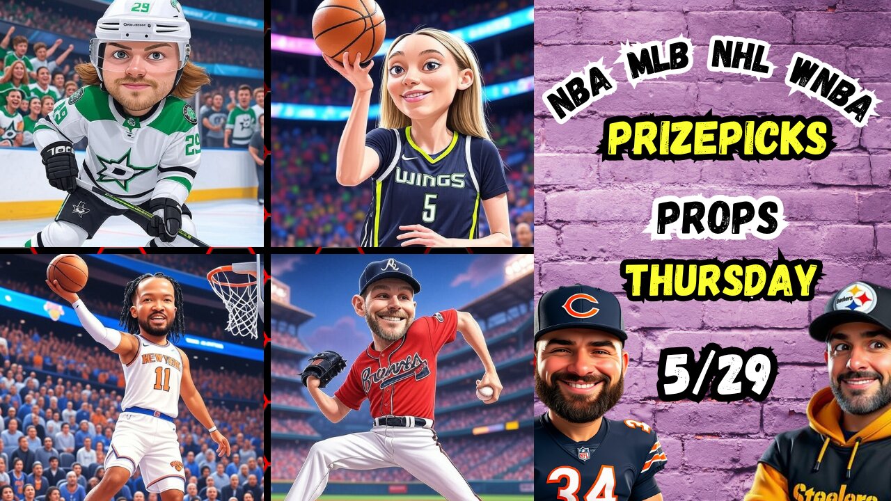 🔥9 HOT MLB PROPS | 🏀 NBA PROPS | ⚾️ MLB PICKS TODAY | Thursday 5/29/25