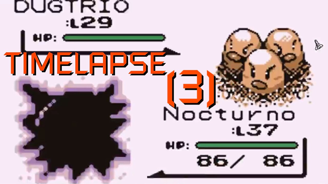 Pokémon Blue - Walkthrough/Videonávod - TIMELAPSE/ZRYCHLENO - 3 {N/A}