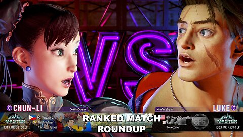 Kuya Kalbo SF6 Ranked Match Roundup. Chun Li Master Rank [Hori Fight Stick]