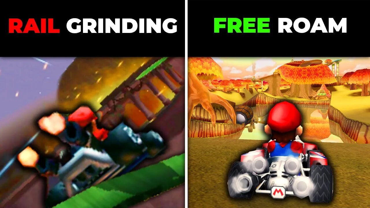 Adding NEW Features to OLD Mario Kart Games... [i_IBrs1VS50]