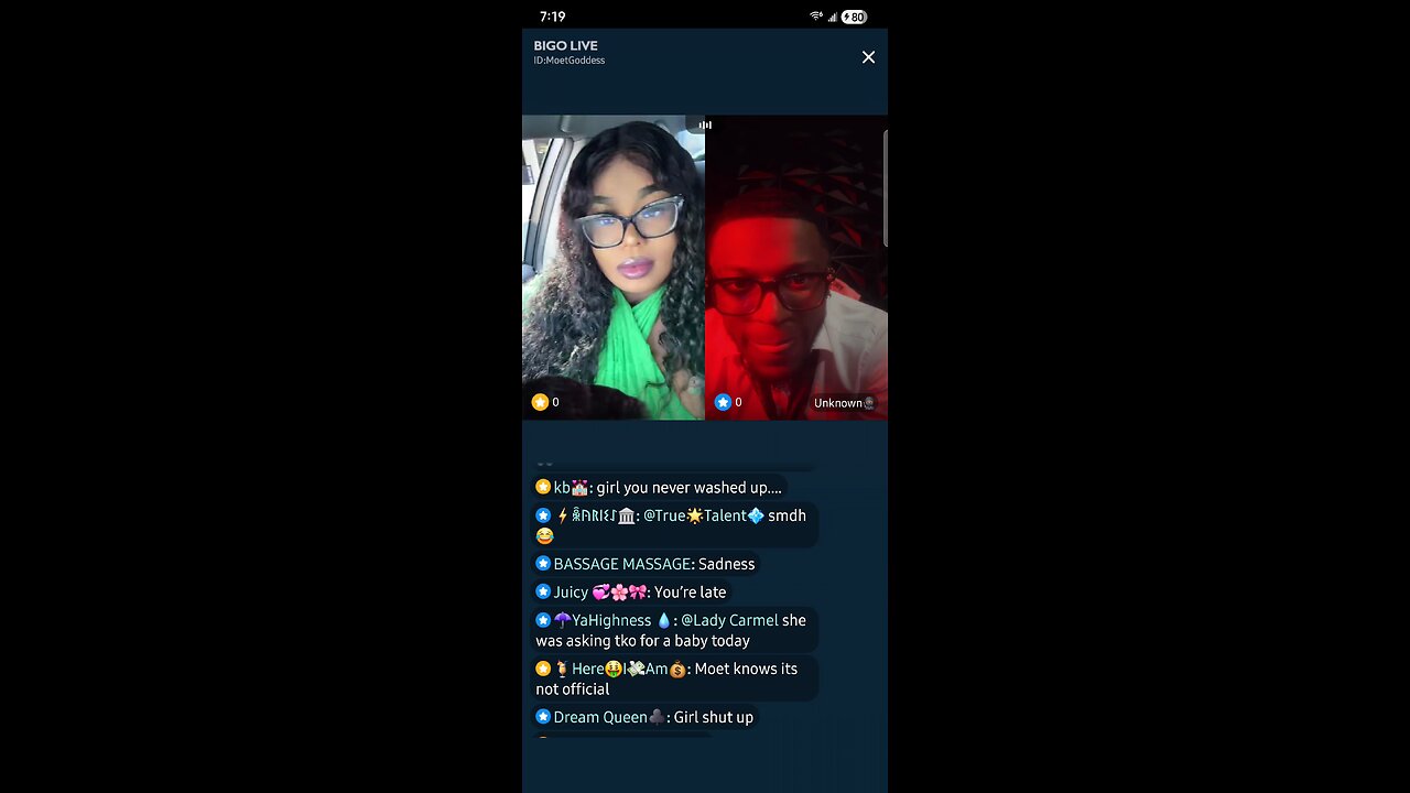 moet lose against unknown in official bigo pk🤣