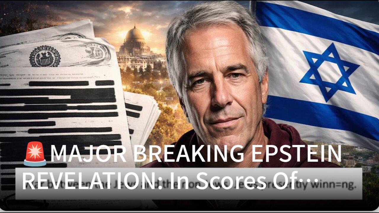 MAJOR BREAKING EPSTEIN REVELATION: In Scores Of Emails With Prominent Jewish Leaders, Epstein Discussed "The War" That Jews Are In With Whites, Christians, & The West!