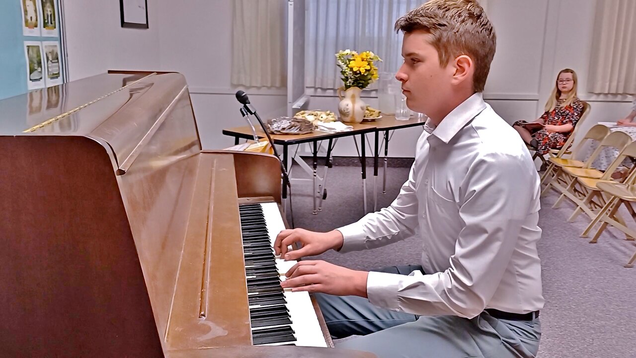 Declan McCormick on the Piano - Morning, Vivace, and Prelude