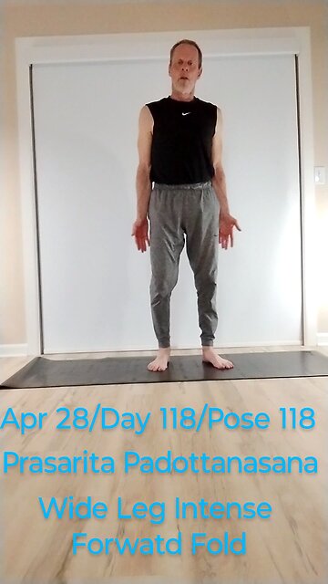 Prasarita Padottanasana / Wide Leg Intense Forwatd Fold