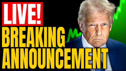 BREAKING! President Trump Makes Big Announcement