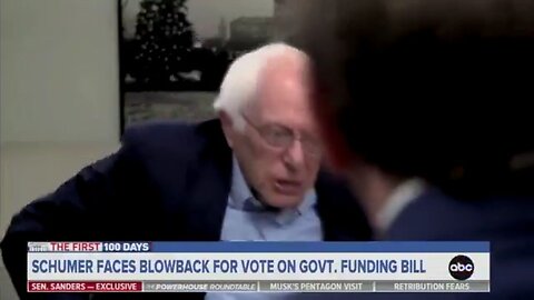 Bernie Threatens Walkout Of Jon Karl Interview When Questions Turn To Possible AOC Senate Run