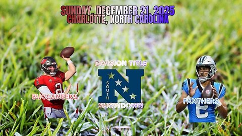 Tampa Bay Buccaneers @ Carolina Panthers, Week16, Diggin' Deeper Into the NFL