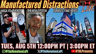 Israel Invests in 'Fake News', Laura Loomer ATTACKS Tucker Carlson, Trump Pulls FEMA Aid for States Boycotting Israel, Palantir is the New Epstein, RFK Jr. Removes Soda from SNAP | THL LIVE Tues, Aug 5th 12pm PDT