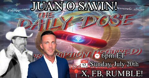 Juan O Savin is back!