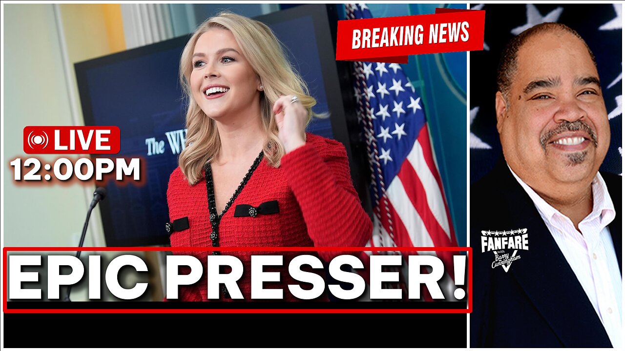 LIVE BREAKING NEWS: Karoline Leavitt Hosts Must See EPIC White House Press Conference And More!