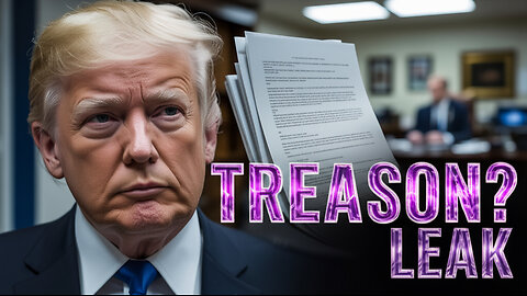 “TREASON?” Trump says Democrats leaked Iran intel