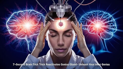 7 second Brain Trick Reactivates Genius Gland - What Is Edison's 7 Second Brain Trick