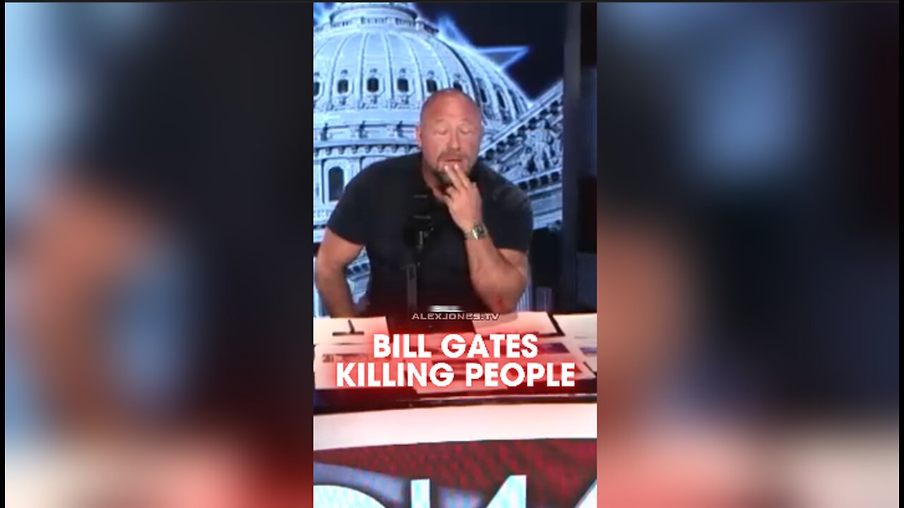Alex Jones: Bill Gates Accuses Trump & Elon Musk of Doing Exactly What He's Doing - 5/8/25