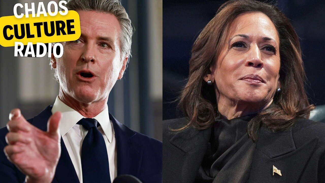 Governor Newsom And Former VP Kamala Harris Could Run For President In 2028