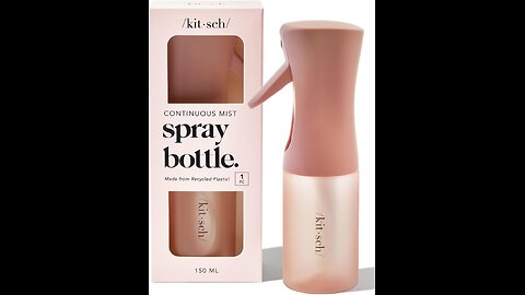 Kitsch Continuous Spray Bottle for Hair