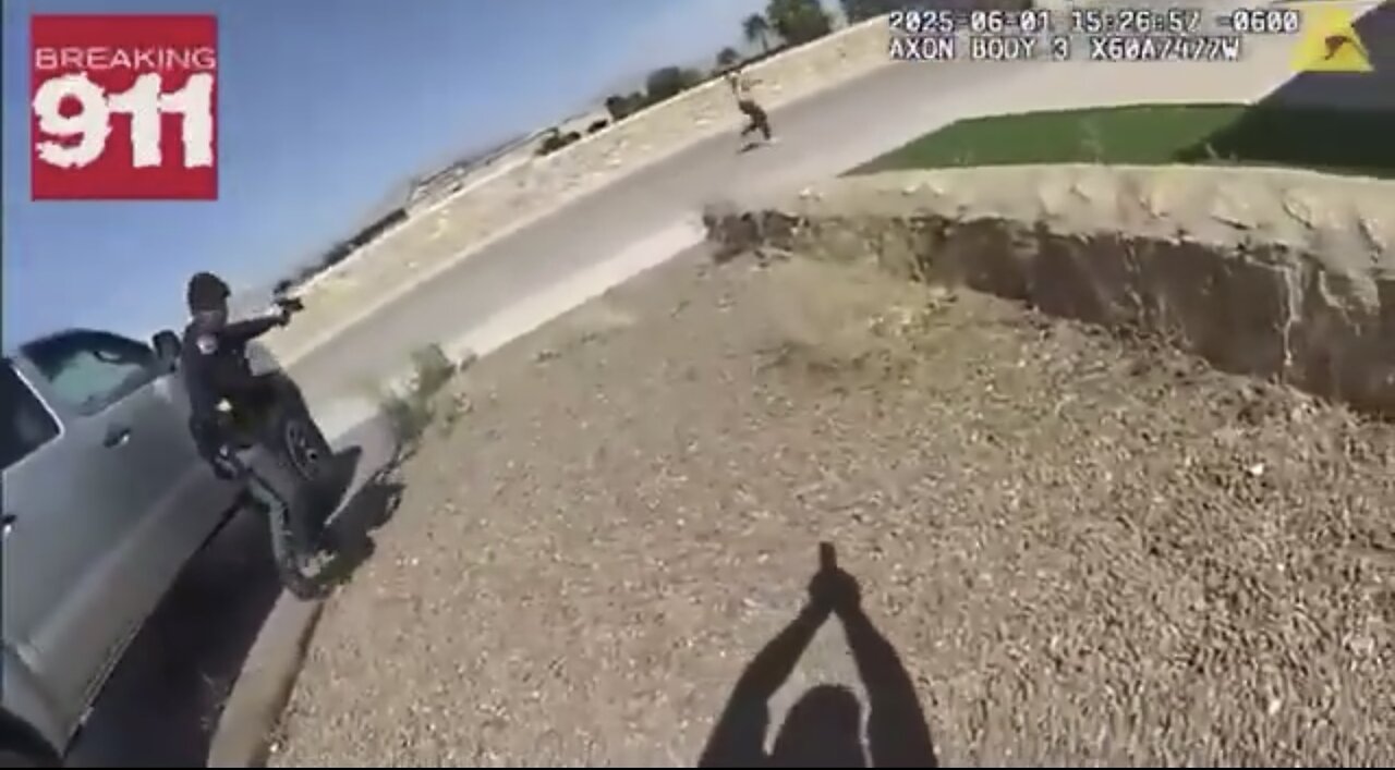 DEPUTY SHERIFF OFFICERS🏠🏃‍♂️💥👮‍♂️🚨📸 IN HEAVY GUNFIGHT EL PASO TEXAS 🚔🏘️🏃‍♂️💥👮💫