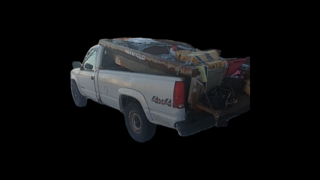 City grapple truck small version, bumping lines
