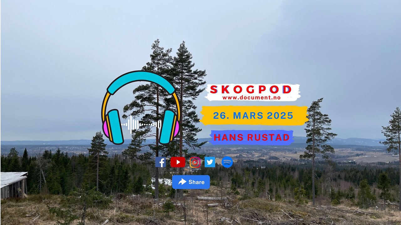 Skogpod med Hans Rustad 26. mars 2025
