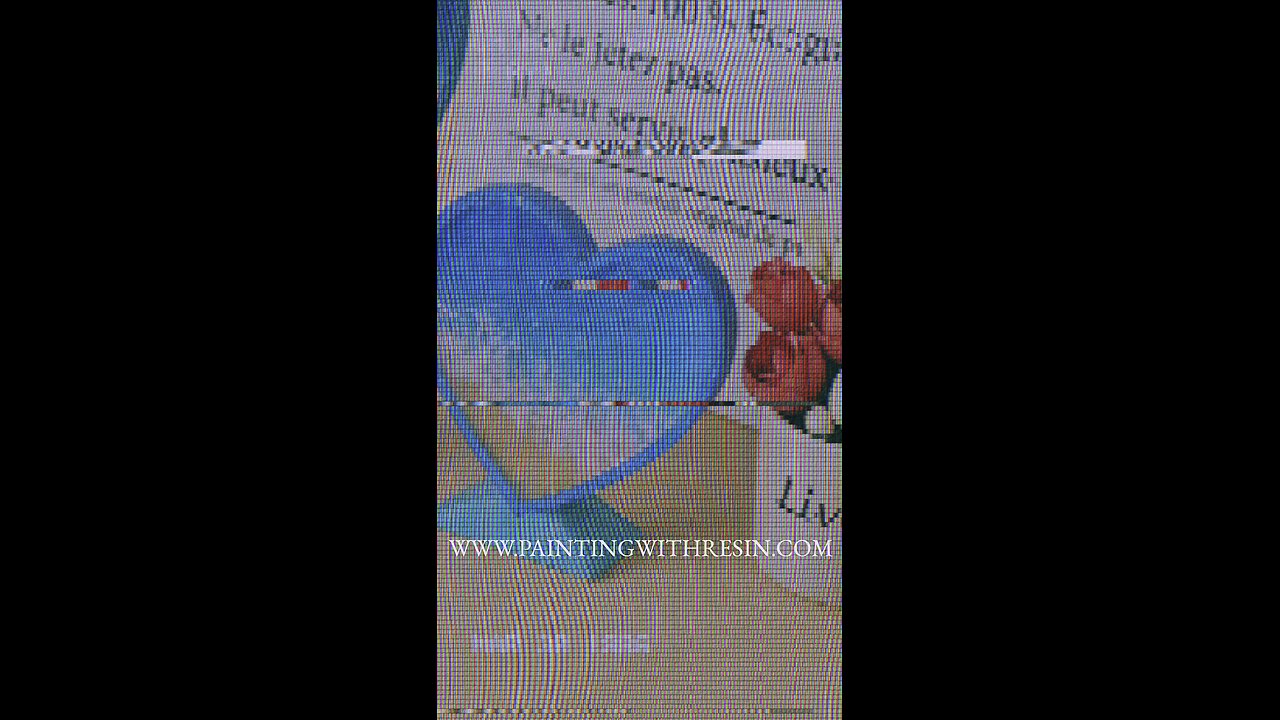 Subscribe today for next event www.paintingwithresin.com