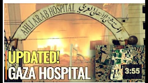 "Israel Drops American MK-84 Bomb on Gaza Baptist Hospital"