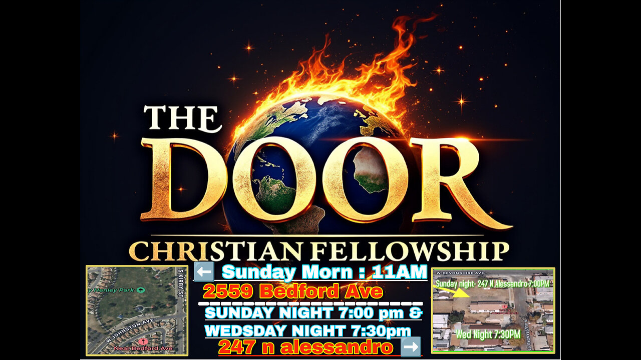 The Door Christian Fellowship Sun Eve Service 7:00PM