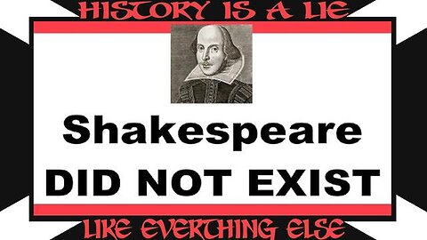 "Proof of Shakespeare's Non-Existence by David Ewing Jr."