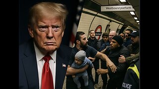 🎥 Сенсация WSJ — демпартийная консерва. В лондонском метро мужчины противостоят беспределу мигрантов