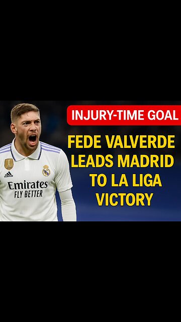 Valverde’s Last-Minute Magic Saves Real Madrid!"