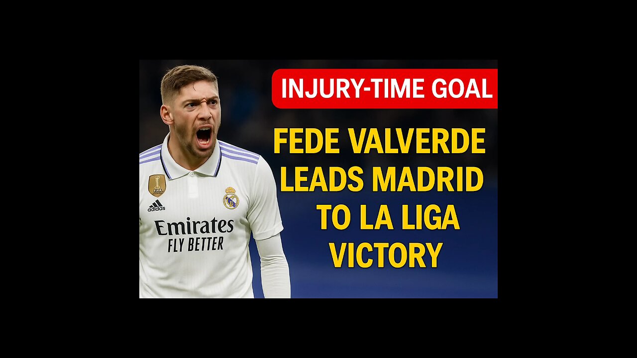 Valverde’s Last-Minute Magic Saves Real Madrid!"