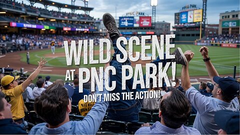 WILD Scene at PNC Park as Fan Tumbles Onto Field!