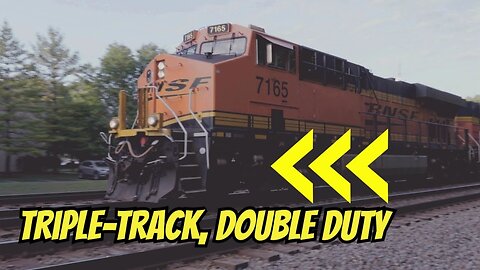 Trains at Burlington Park! Metra Action & BNSF Freight in Naperville, Illinois