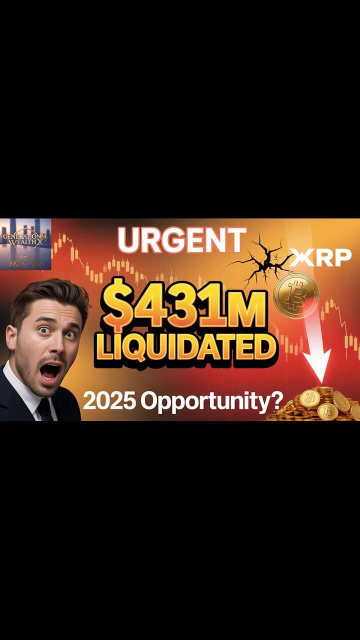 BREAKING: $431 MILLION Crypto Liquidated – Is This the 2025 Opportunity?