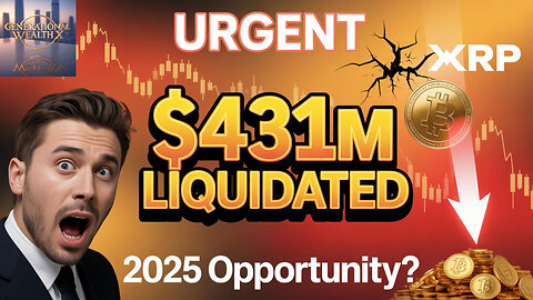 BREAKING: $431 MILLION Crypto Liquidated – Is This the 2025 Opportunity?