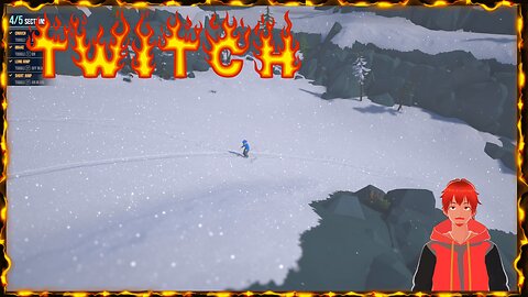 Skiing down a mountain crap!!!